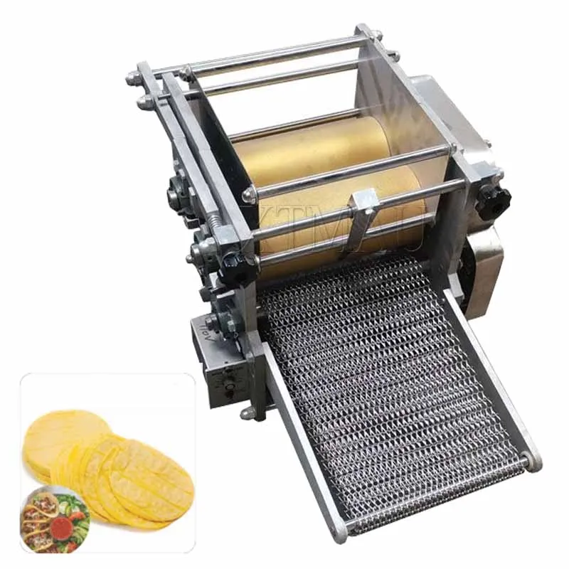 

Commercial Flour Pancake Making Machine, Fully Automatic Mexican Corn Cake Forming Machine