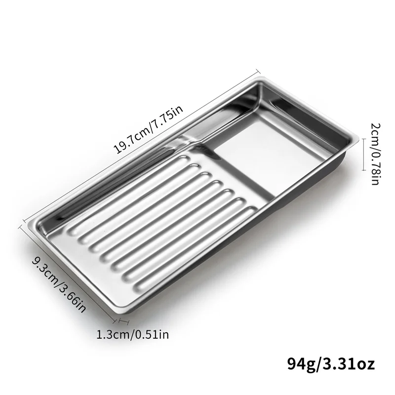 Nail Art Tool Sterilizing Tray Manicure Tool Organizer Storage Case Disinfection Box False Nails Dish Nail Tools Storage Box