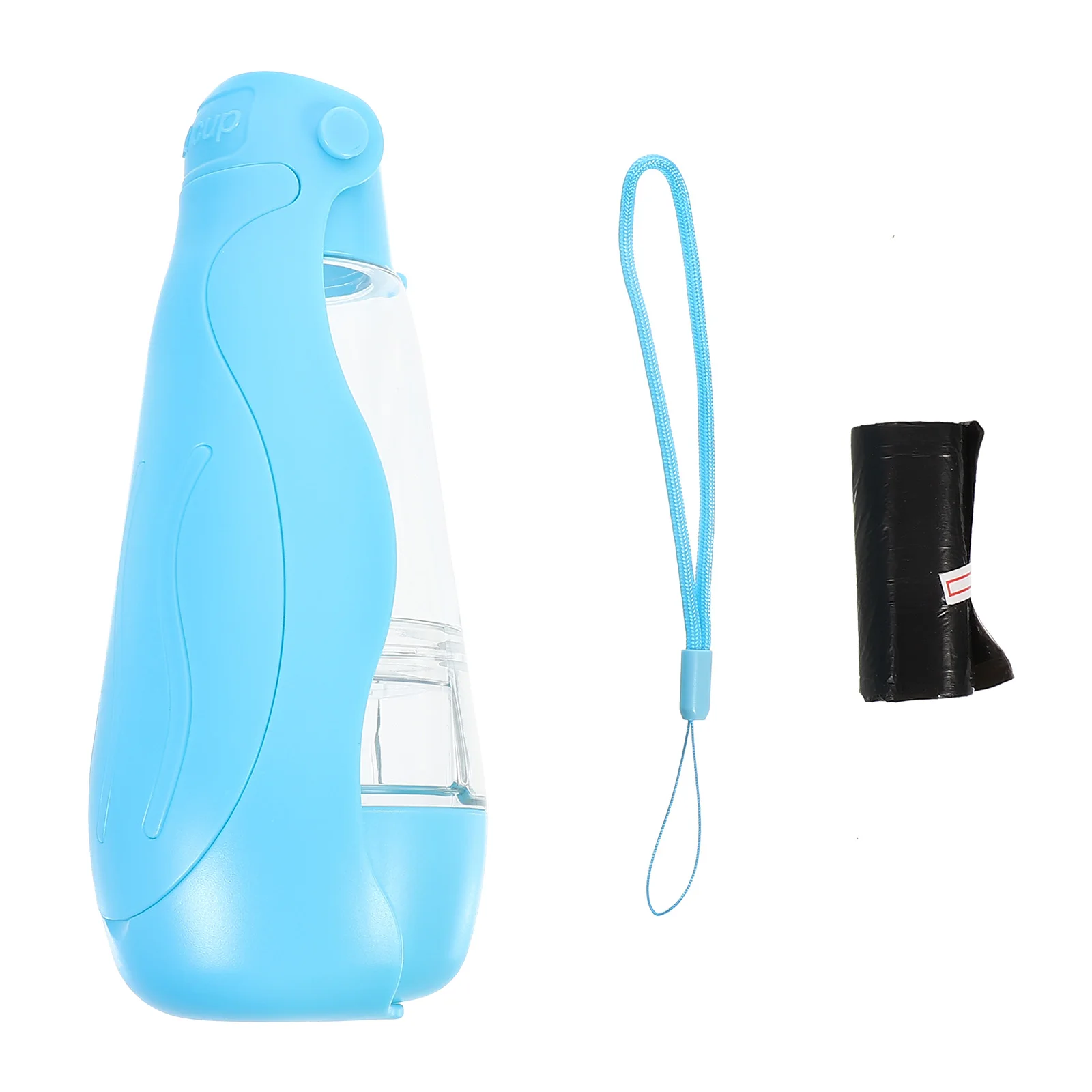 

Portable Pet Water Bottle Leak Proof Dog Travel Bowl Food Dispenser Squeeze Cup For Puppy Trip Safe Durable ABS PET Material Pet