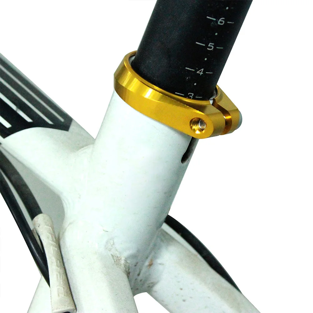 

34.9mm Aluminum Alloy Seatpost Clamp Screw Locking Strong Retaining Bolt for Mountain Road Bike Fixed Flywheel