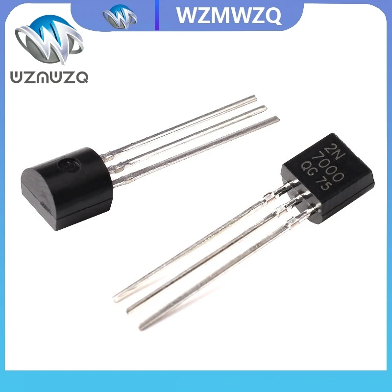 100PCS 2N7000 N-Channel MOSFET TO-92 new products and ROHS