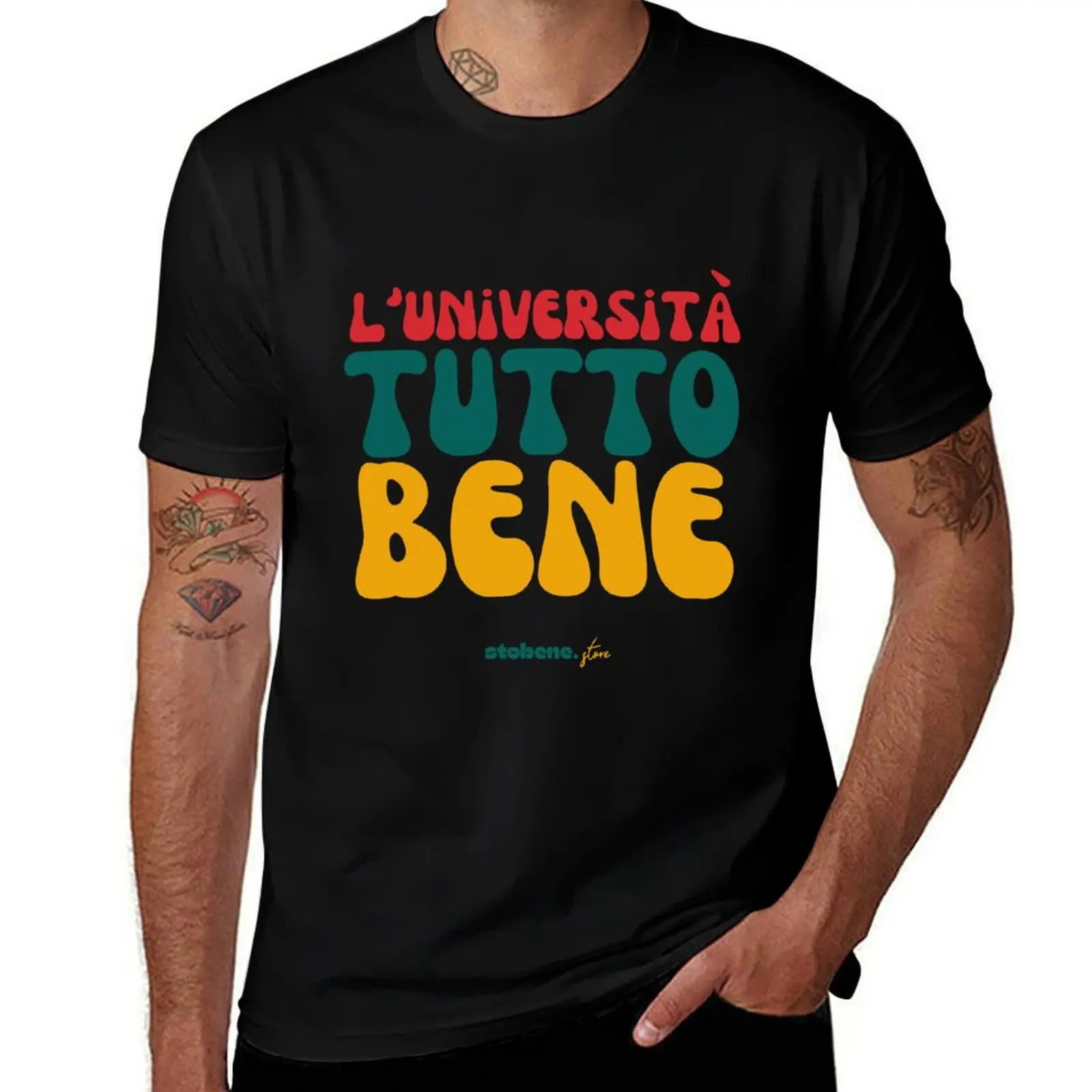 Per gli studenti al Nord in vacanza al Sud - L'università tutto bene T-Shirt cute tops anime figures clothing for men