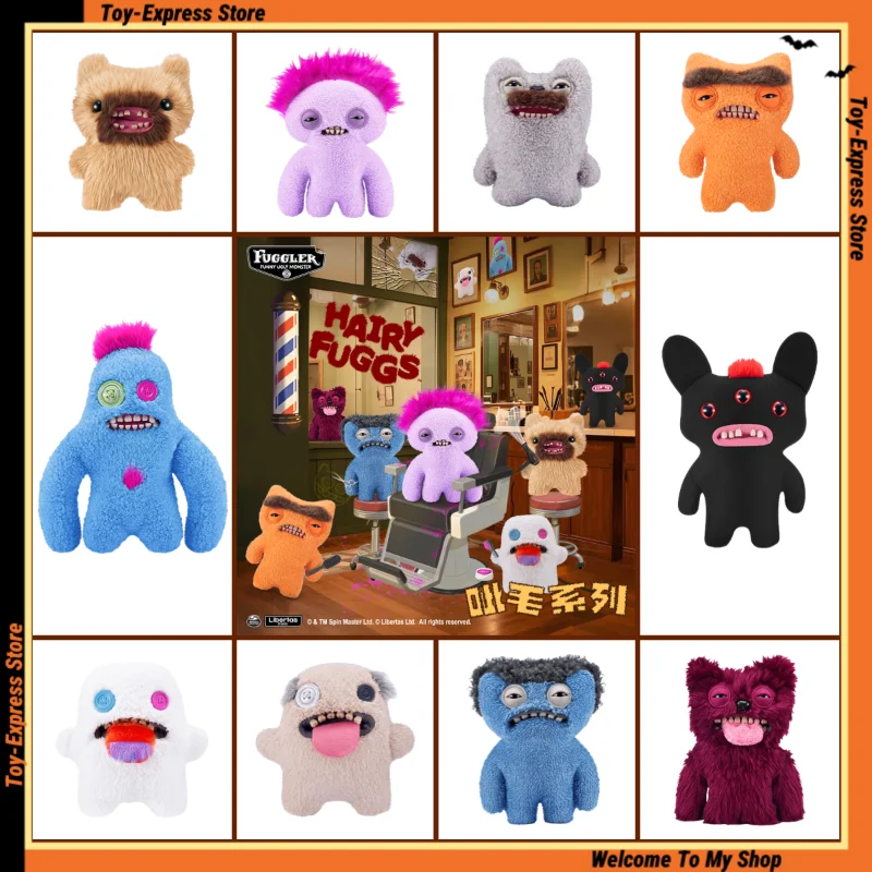 

Fuggler Plush Toys Funny Ugly Monsters Hairy Fuggs Series Anime Figures Big Tooth Doll Kids Girl Boy Toy Children Birthday Gift
