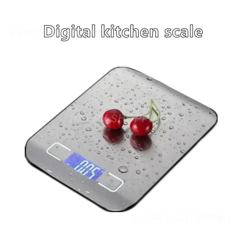 Stainless Steel Rechargeable Electronic Scales Kitchen Electronic Scales Home Food Scales Small Gram Scale Baking Kitchen Scales