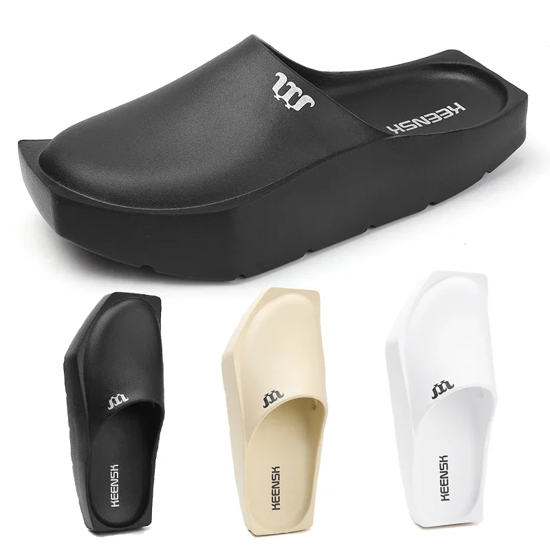 2024 Men Slipper Kitchen Clogs Chef Shoes for Men Work Flip-flop Waterproof Oil-proof Sandal Non-Slip Garden Slippers For Male