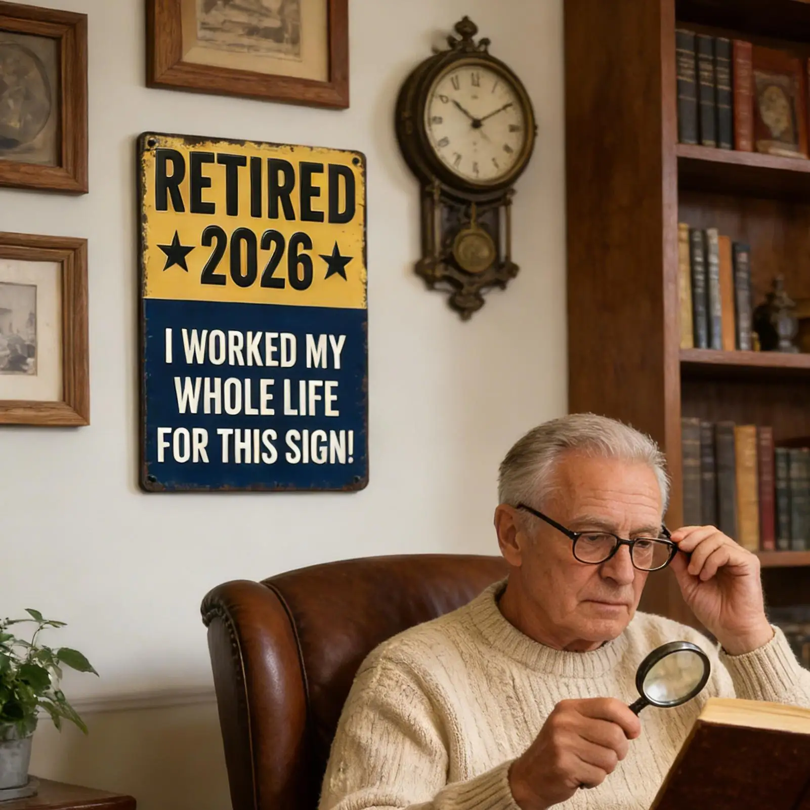 Retired Sign Funny Wall Decoration Retirement Wall Decor For Family Friends Colleagues Fathers Mothers Party Home Apartment