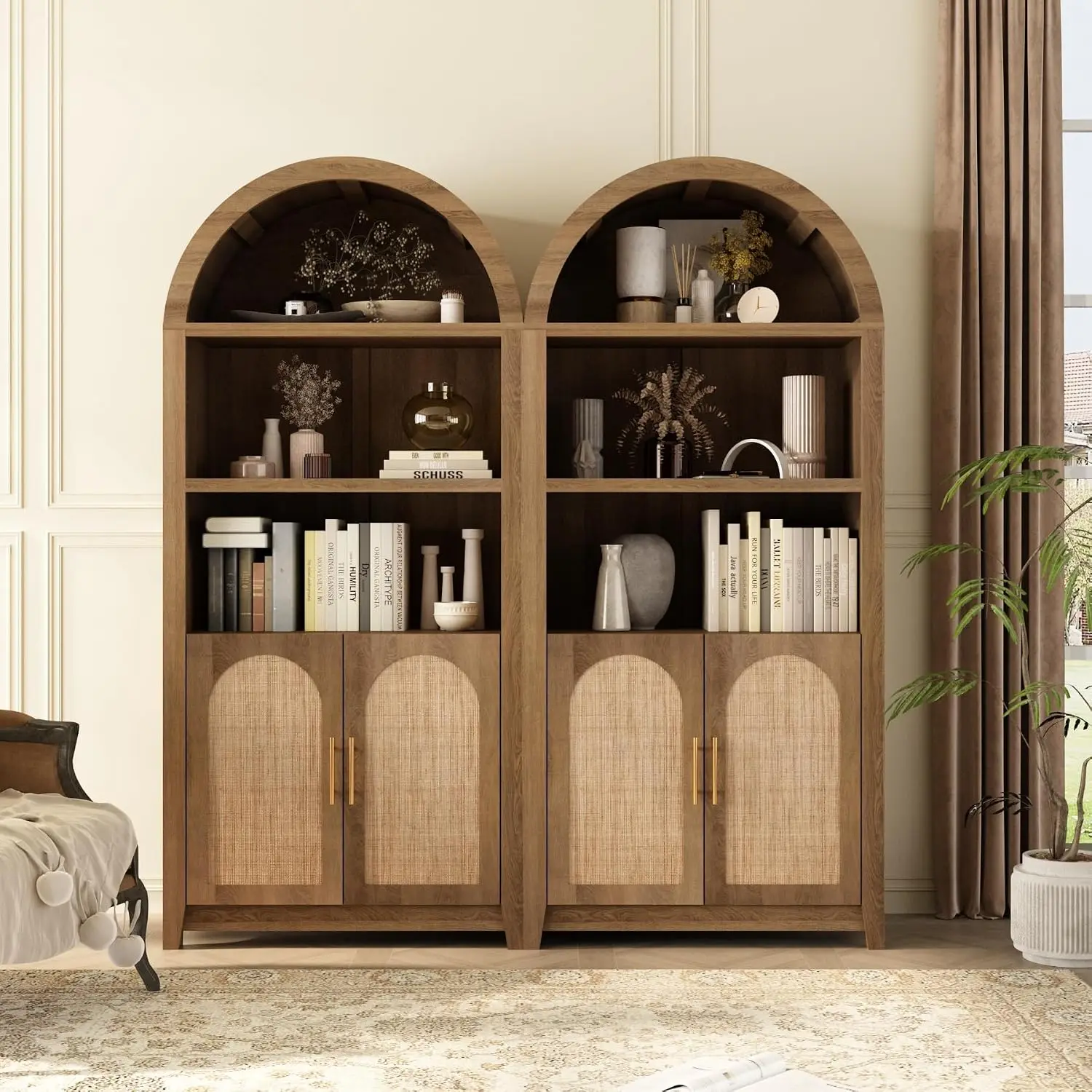 Rattan Arched Cabinet 69.3