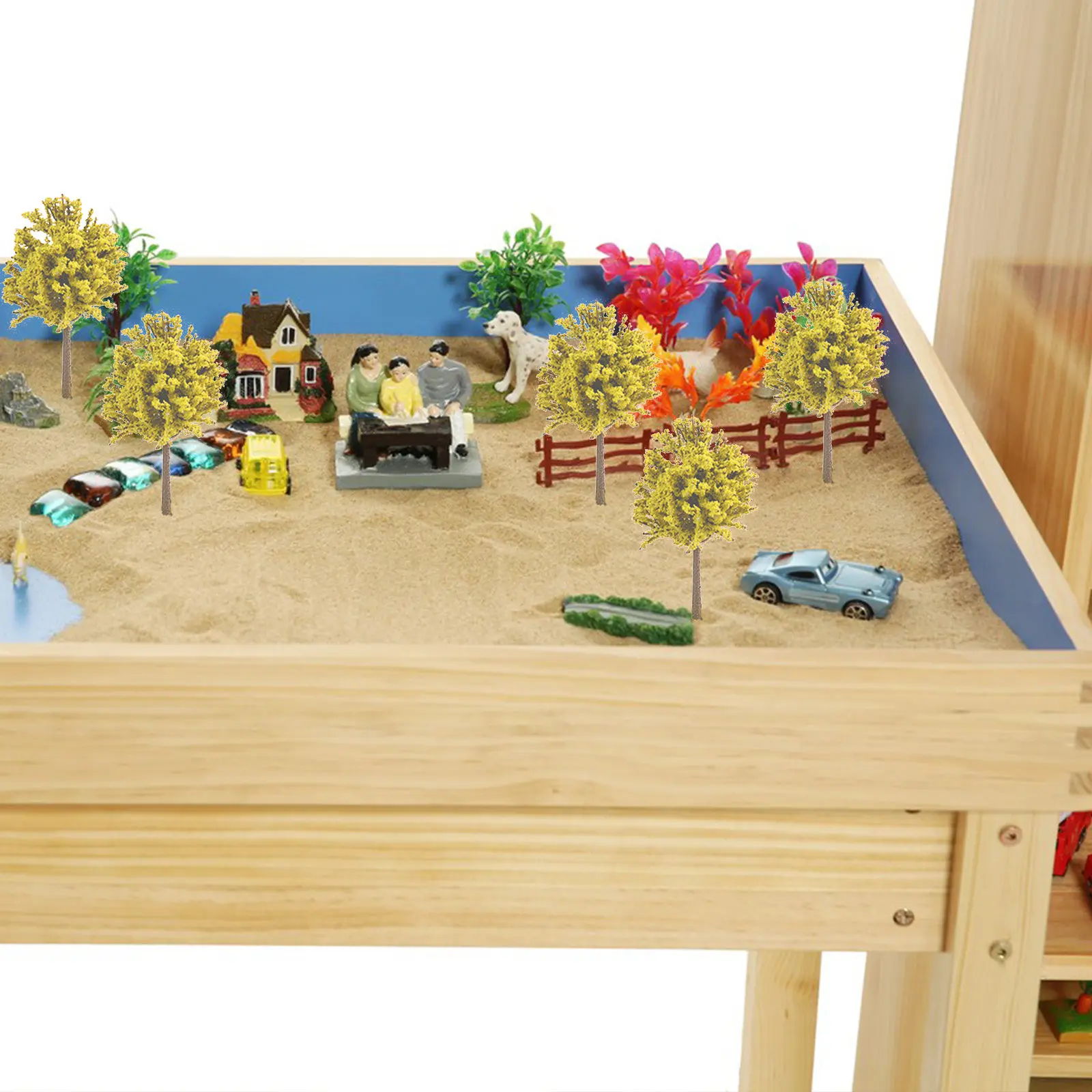 

400Ml Sponge Tree Powder Versatile Realistic Grass Scatter for Miniature Shrubs Bushy Tuft Terrain Decoration Architecture DIY