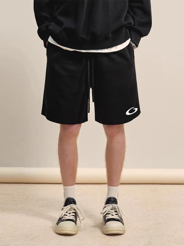 

Trendy American Sle Men's orts Summer New Heavyweight Casual Sports Baskeall Fitn Five-Quarter Length Pants