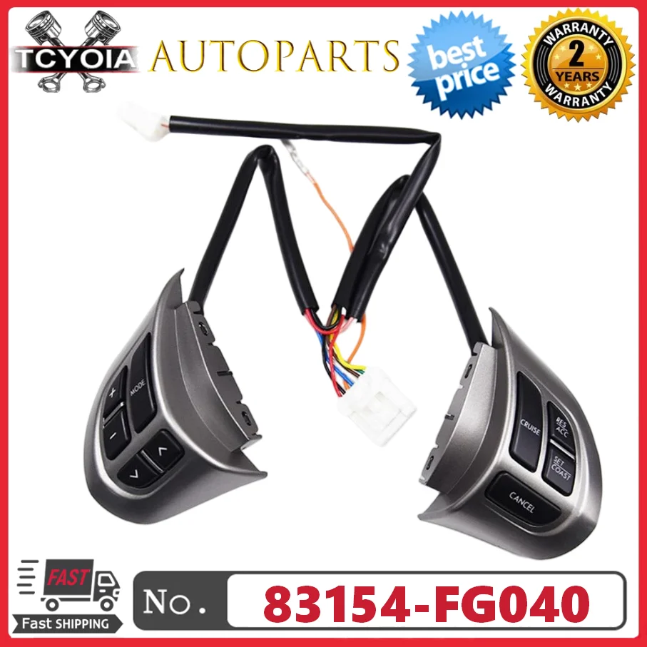 Steering Wheel Control Switch 83154-FG040 83154FG040 For Subaru Forester 2011-2013