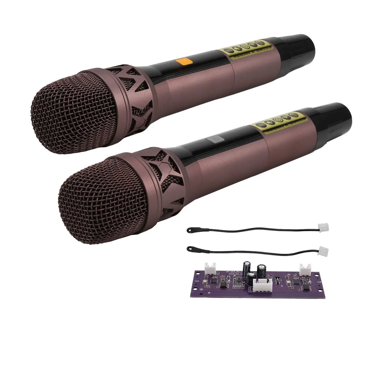 Wireless Handheld Microphone for Home Karaoke and Conference Use, Trolley Speaker Microphone Karaoke Singing Bluetooth
