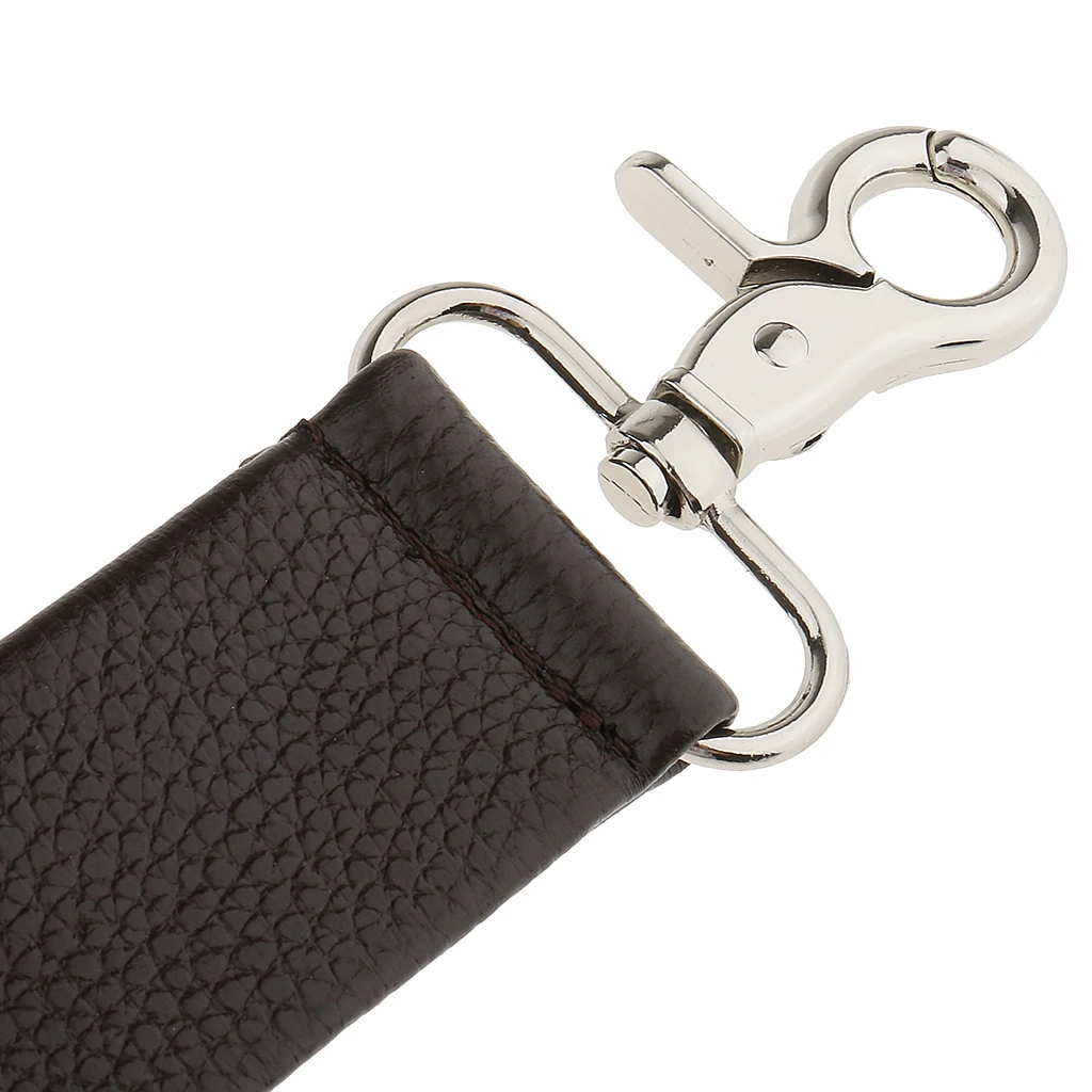 Coffee Mens Leather Crossbody Replacement Bag Accessories Handle Strap 150cm