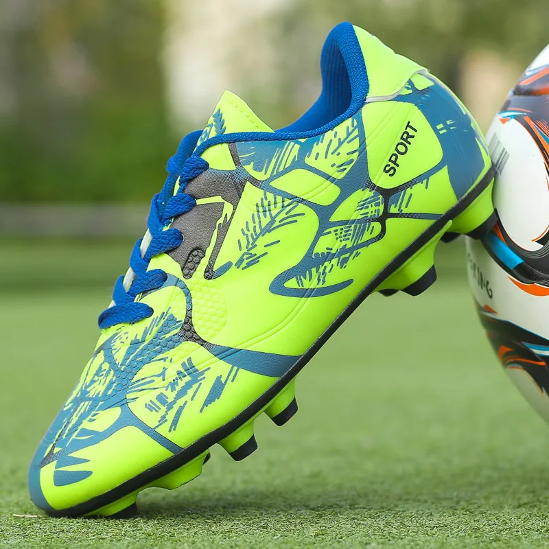 Professional Football Boots men and women Sports Soccer Shoes Society Match Outdoor Grass Training Ultralight Football Shoes