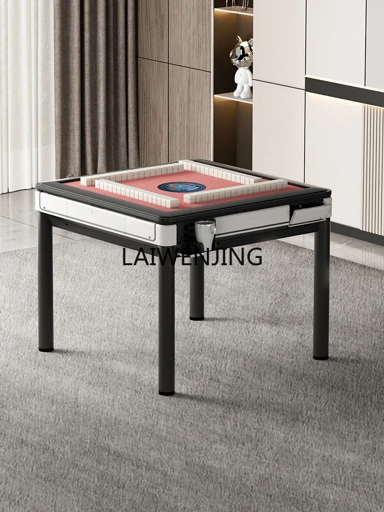 LYN automatic household dining table mahjong table integrated four-port machine for silent chess and card room