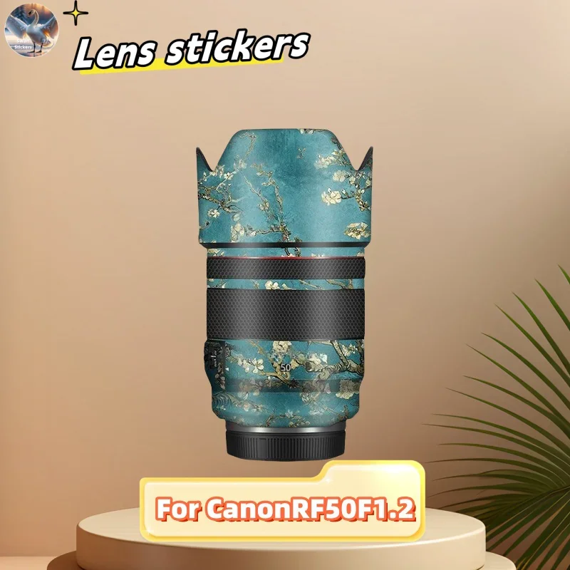 

For Canon RF50F1.2 Camera Lens stickers, precision cut wear-resistant protective film, DIY skin