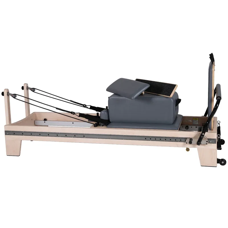 Pilates Reformer Machine Beech Wood Reformer Pilates Bed For Yoga