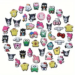 MNISO 10/30/52pcs Random Sanrio Shoe Decorations Accessories Charms For Clogs Bogg Bag Bubble Slides Sandals