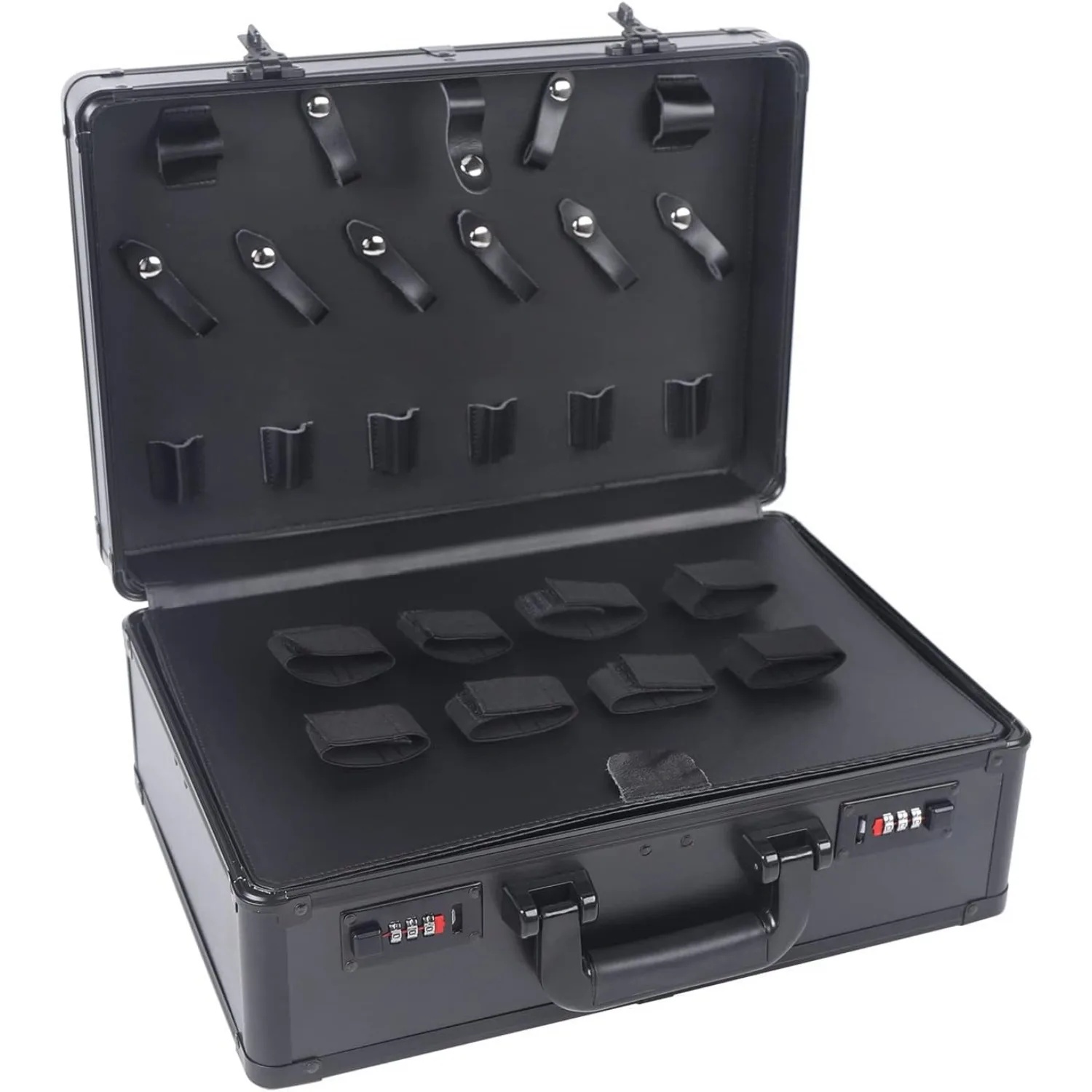 

Наборы инструментов для парикмахерского салона красоты, чемодан для парикмахерских, портативный органайзер для инструментов, подходит для организации ножниц.