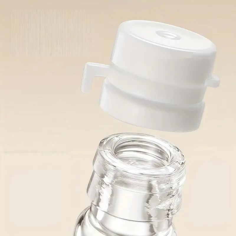 10 Mini-Reiseflaschen, auslaufsicher, tragbar, transparente Glasflaschen, geeignet für Make-up-Entferner, Serum, Einweg-Leerflasche – Detail 7