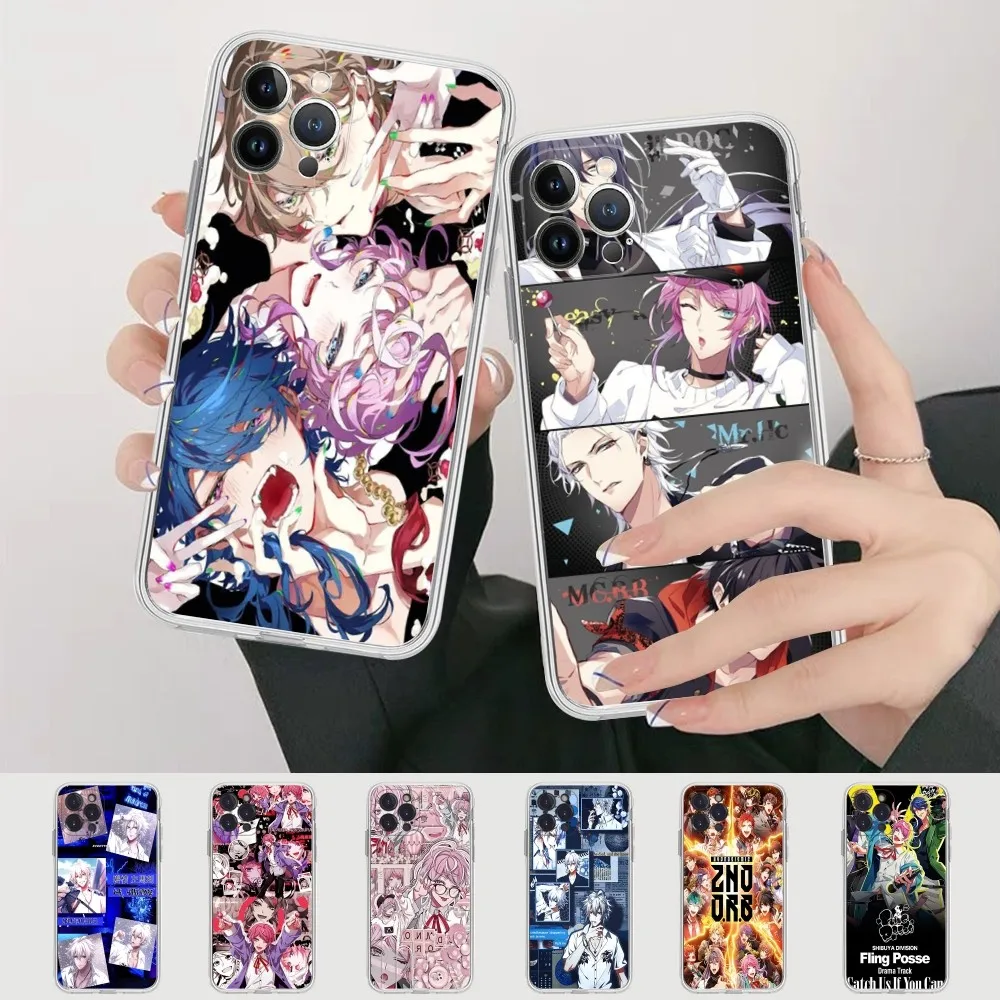 

Anime Hypnosis Mic Phone Case For iPhone 15 14 11 12 13 Mini Pro XS Max Cover 6 7 8 Plus X XR SE 2020 Funda Shell