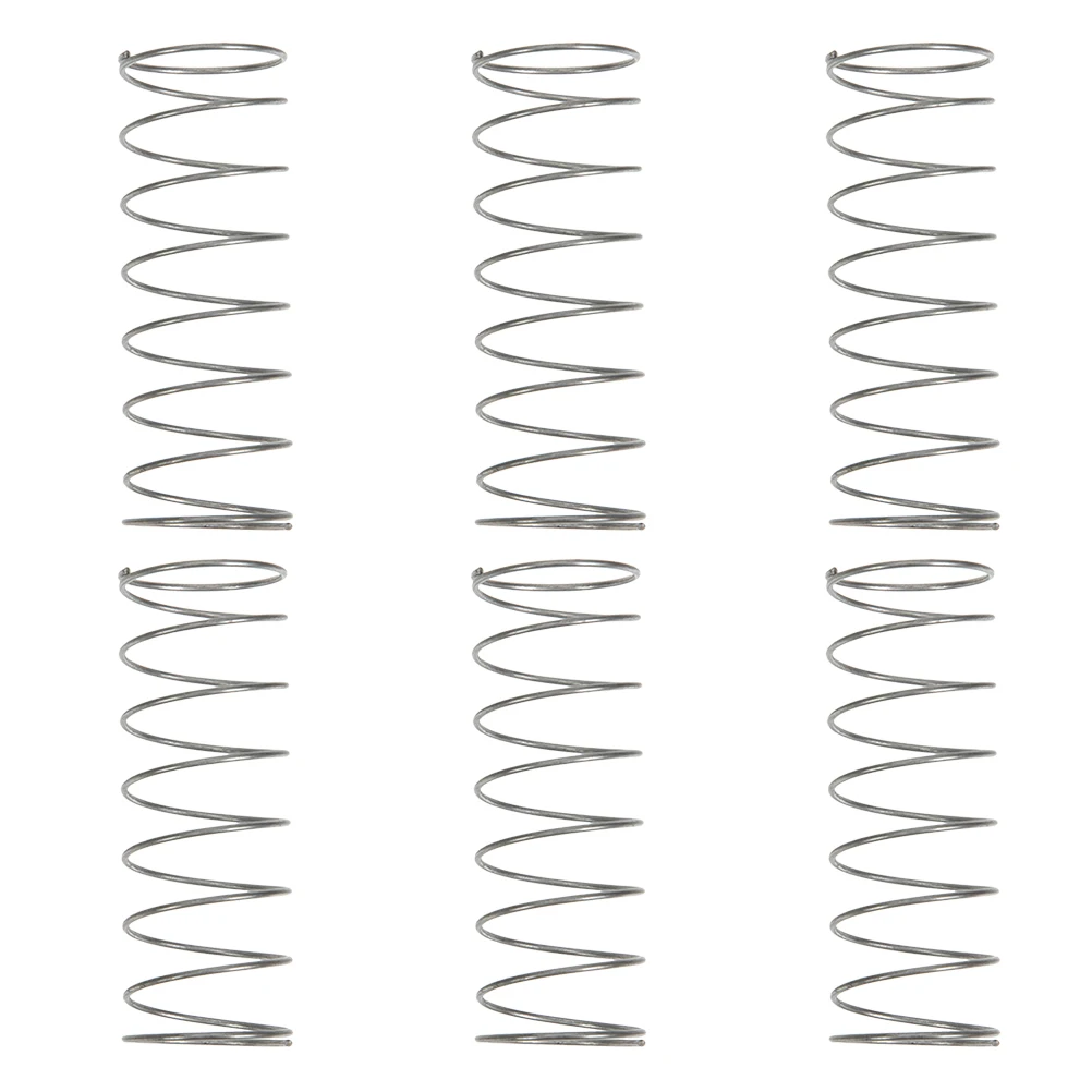 

6pcs Bass Trumpet Springs Durable Sturdy Stainless Steel Replacement Parts Repair Accessories Long Term Use Easy Storage