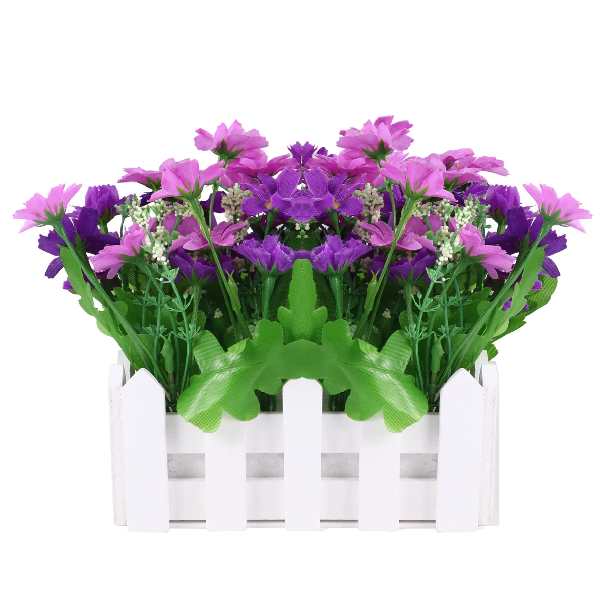 

Lifelike Fence Flowers Home Wedding Decoration Ornament for Office Lifelike Flower Ornament Indoor Living Room