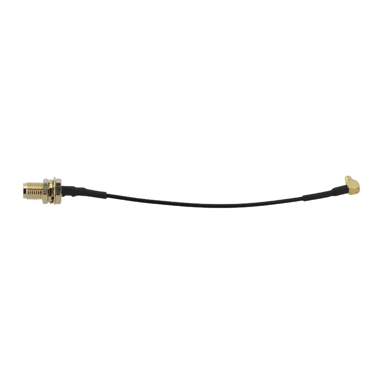 For SMA Male Needle to MMCX Male Elbow Connector Antenna Cable Designed for Flight Control Module Feedthrough Applications