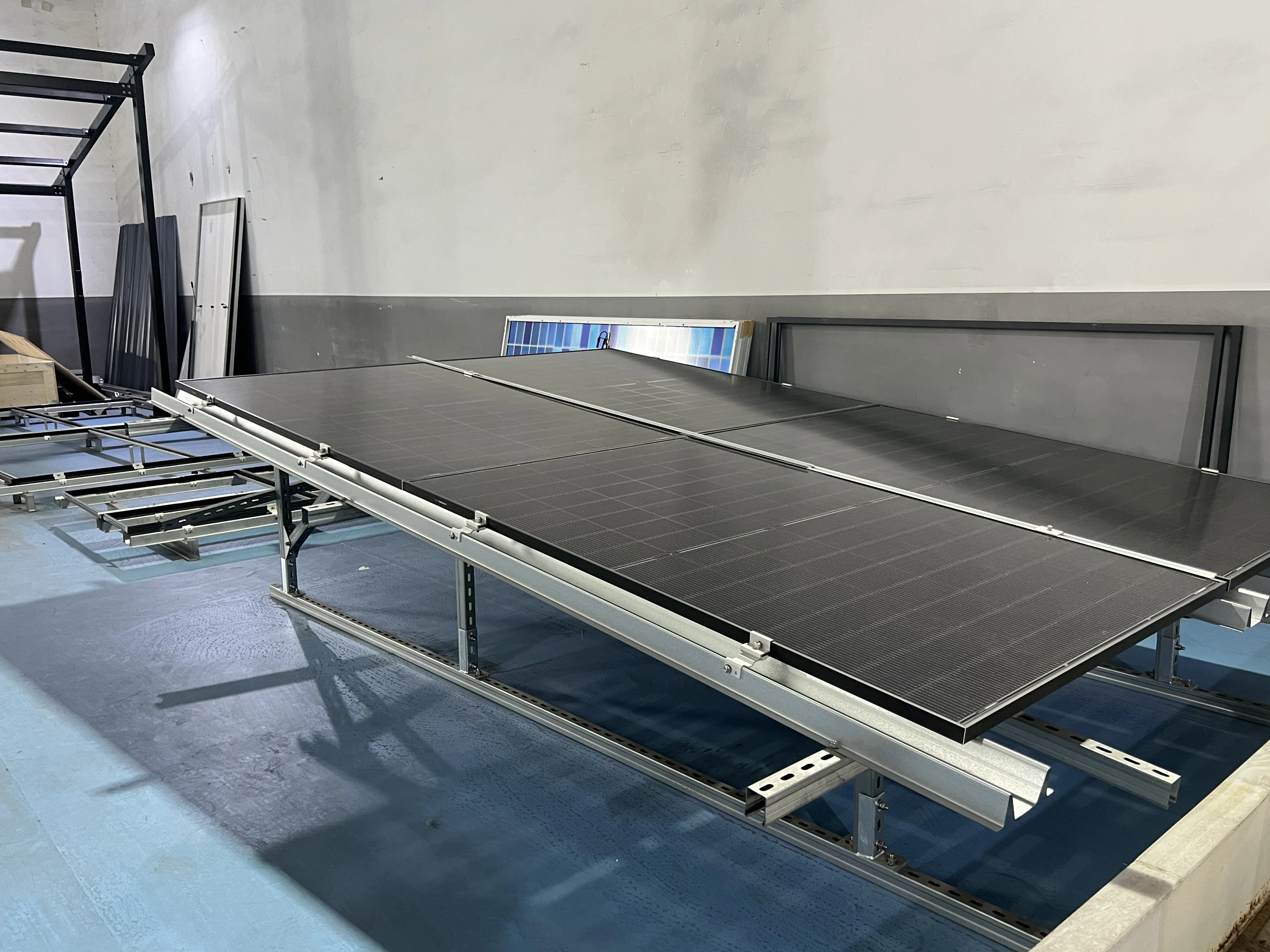 Solar Photovoltaic Bracket Guide Rail Press Block Aluminum Profile Frame Panel Frame Accessories Aluminum Profile - Detail 1