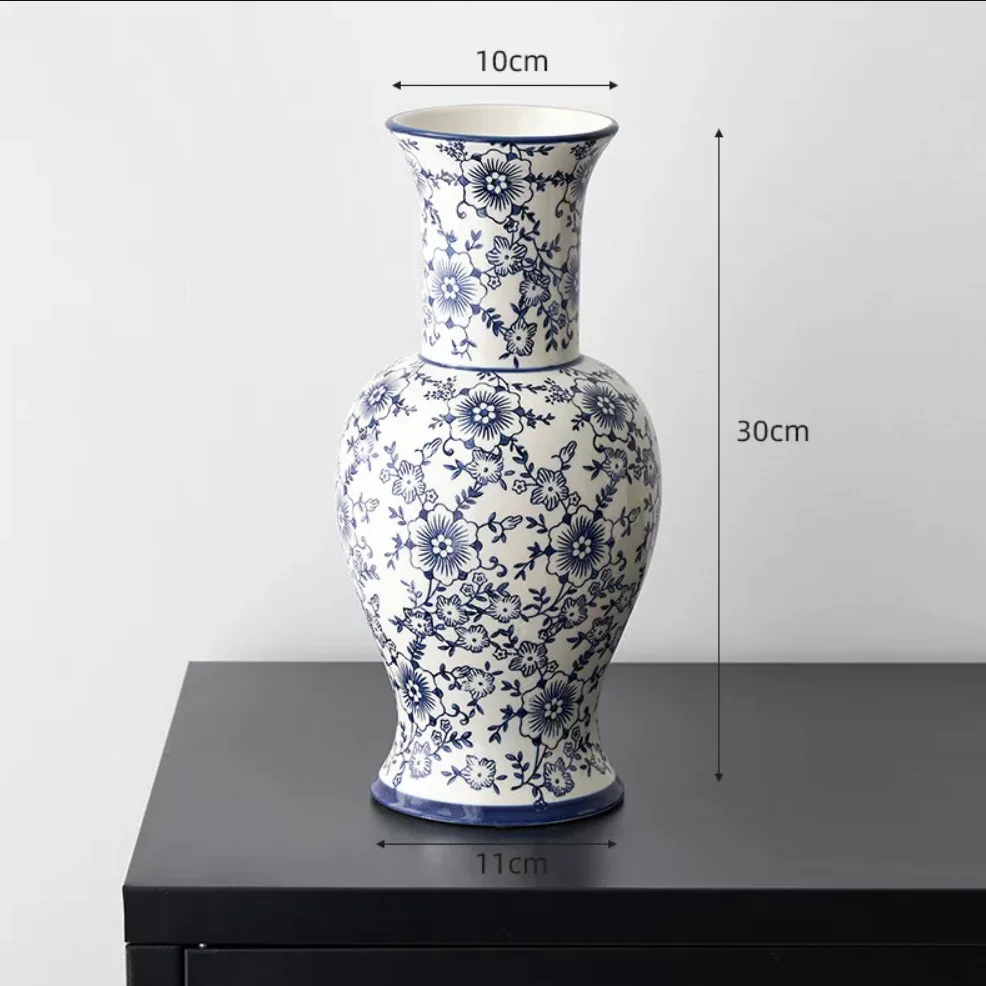 

Ceramics Flower Vase Decorative Vase Desktop Ornament Table Decoration Flower Arrangement Holder Ceramic Vase Flower Pot