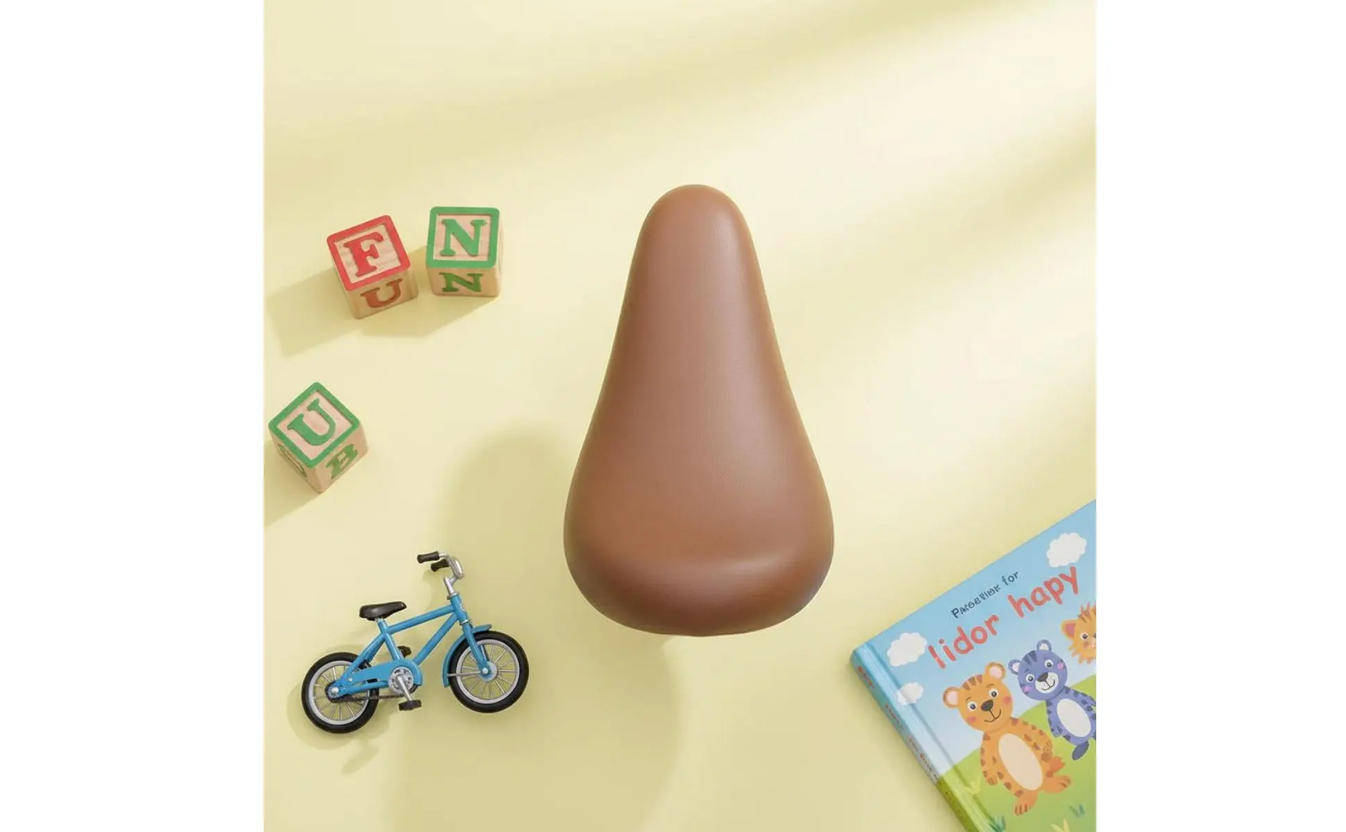 Children's Balance Bike Saddle Soft Padded Kids Bike Replacement Seat Cushioned Foam for Young Children