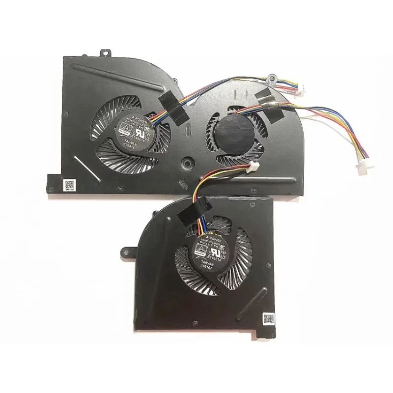 New CPU GPU Cooling Fan for MSI GS63 GS63VR GS73 GS73VR GS62 MS-16K2/16K3/16K4/16K5/17B1/B2