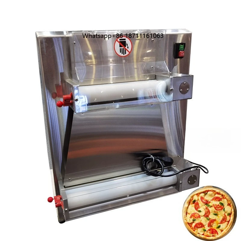 Automatic Bakery Equipment Pizza Molding Machine Dough Mixer Pasta Press Flattener Maker Dough Roller High Adjustable Speed