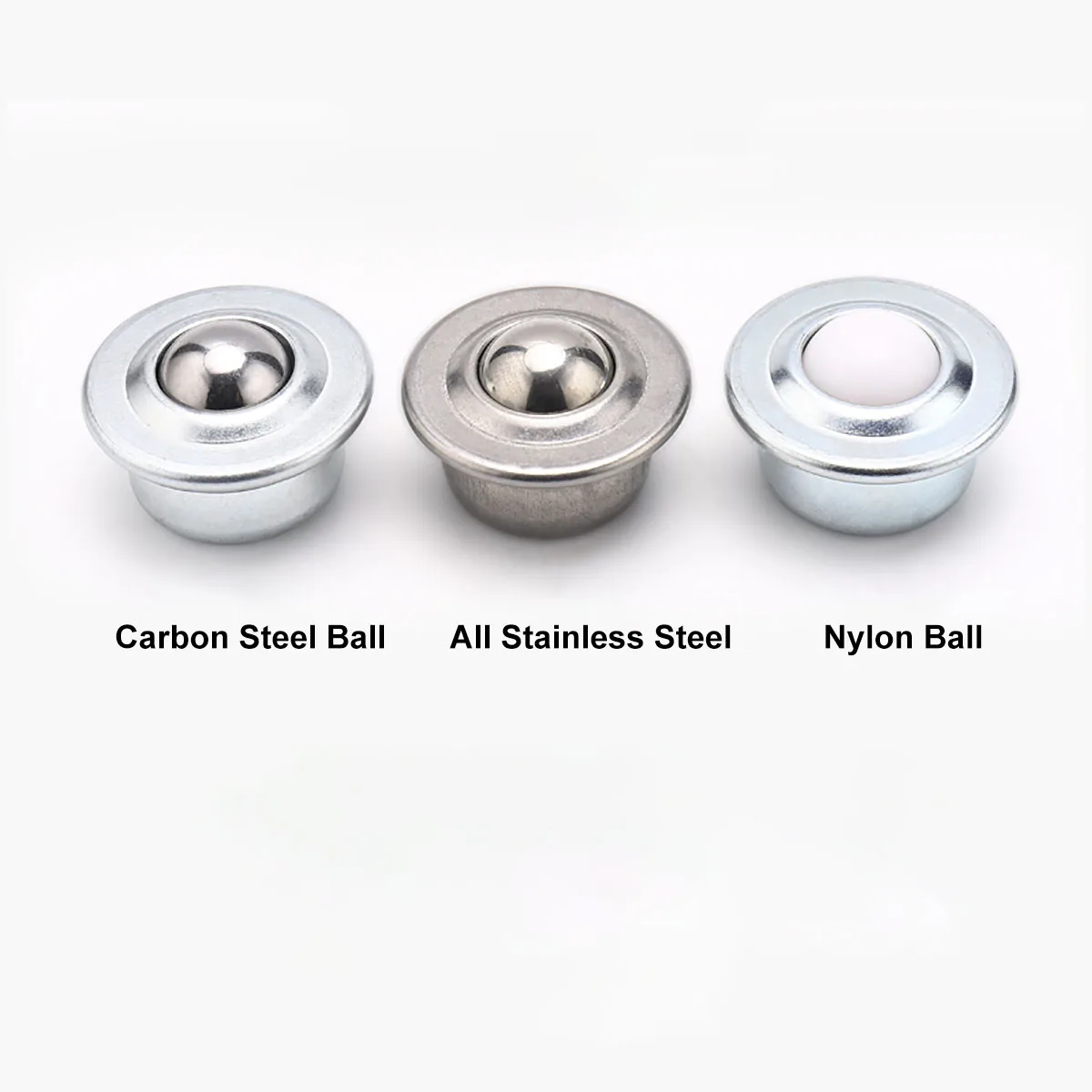 CY-8/12/15/22/25/30H Universal Ball Roller Bearing Transfer Caster Round Bull Wheel Transmission Furniture System Eye Wheel