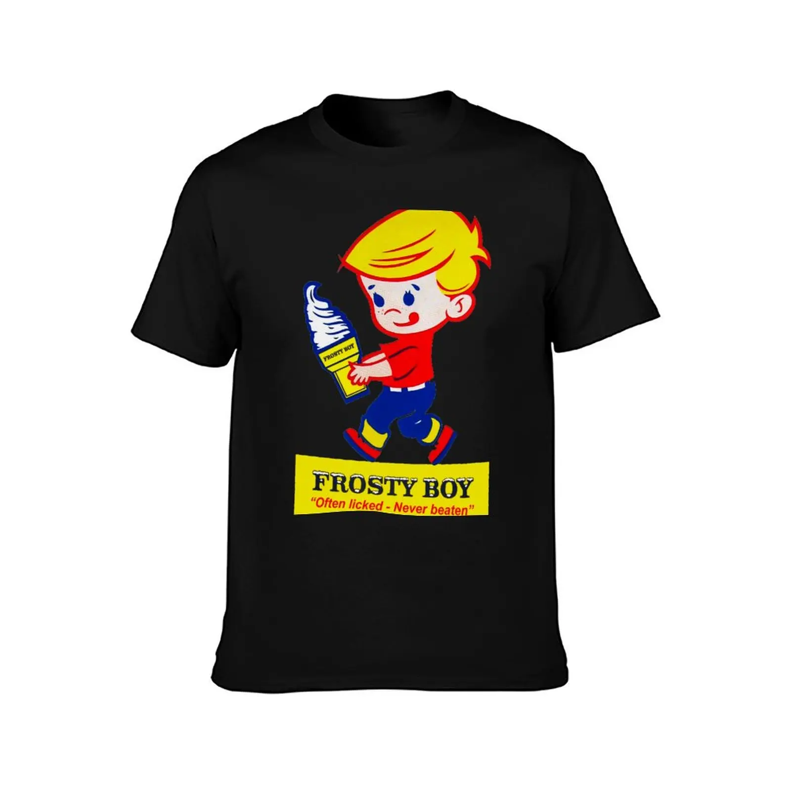 Frosty Boy Ice Cream T-Shirt Dry Fit Athletic Short Sleeve Shirt T-Shirt