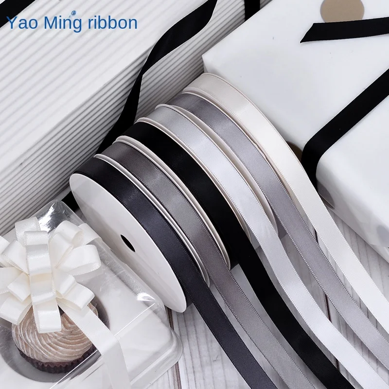 

YAMA(10m/Roll)Double Face Ribbon Wholesale Gift Wrapping Christmas New Year Apparel Sewing Fabric gift Ribbon