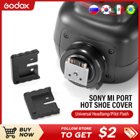 Soonpho Mini Microphone Hot Shoes Caps Cover Suitable  For Godox V1S V860IIIS TT350S TT685S X2T-S Sony Flash Microphone
