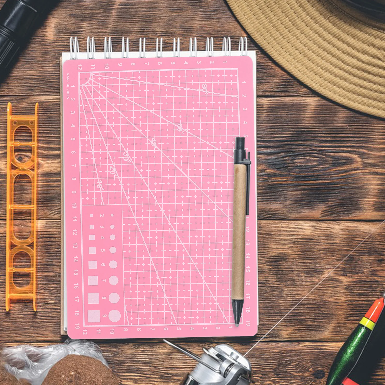 2 قطعة A5 على الوجهين قطع حصيرة الدقة الذاتي شفاء الحرفية مجلس PVC للخياطة DIY بها بنفسك سكرابوكينغ قياس الشبكة #2