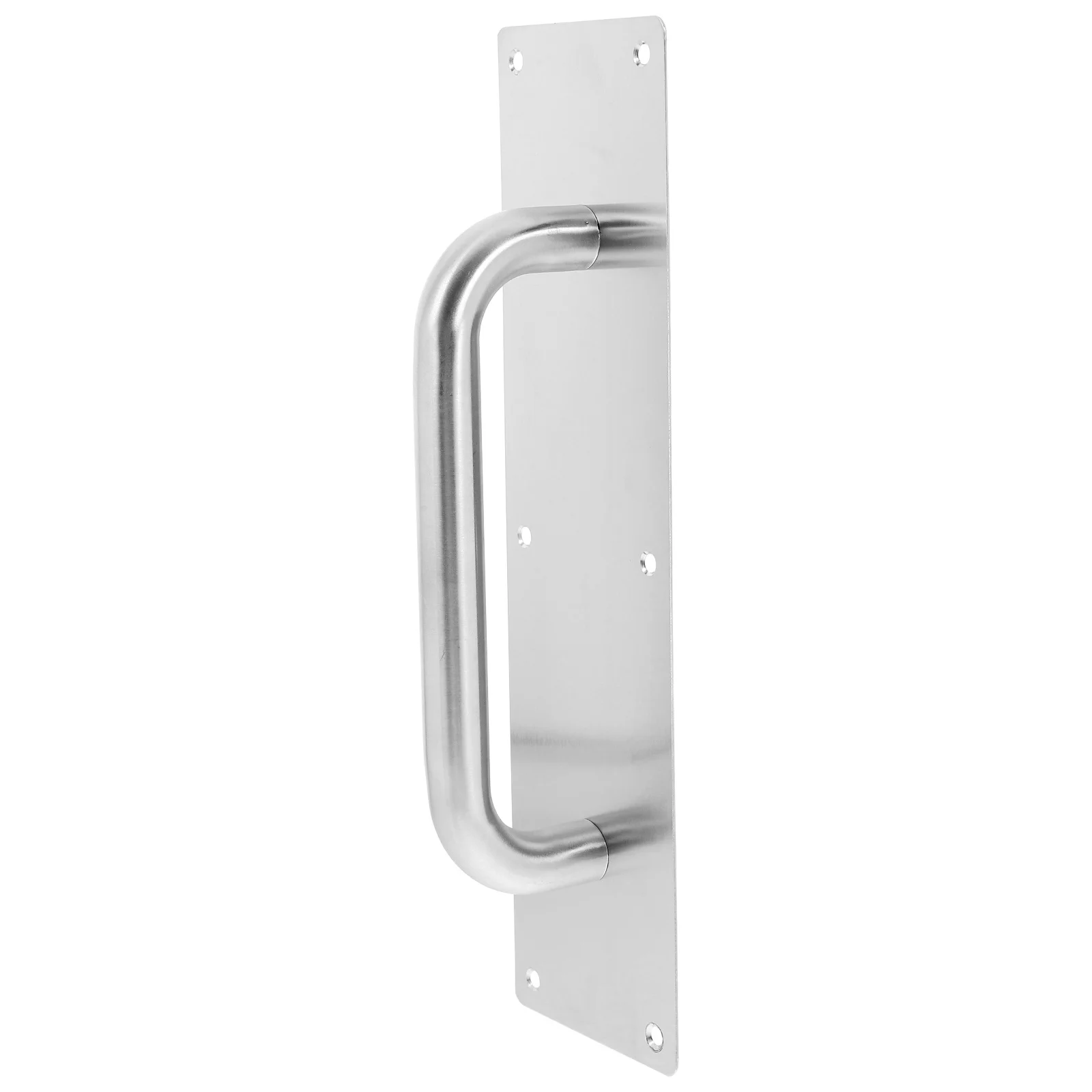 

Stainless Steel Push Pull Door Handle Heavy Duty Metal Plate for Commercial Fire Door Elegant Design Durable Security