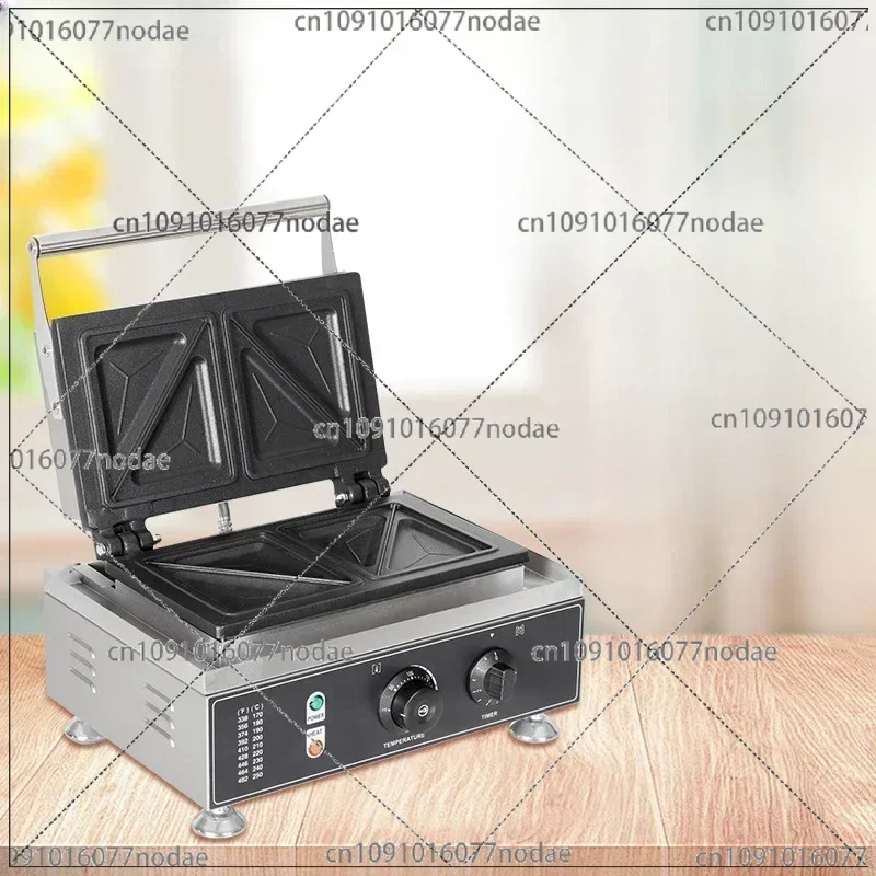Commercial Triangular Toaster Double-Sided Heating Breakfast Hot-Pressed Sandwich