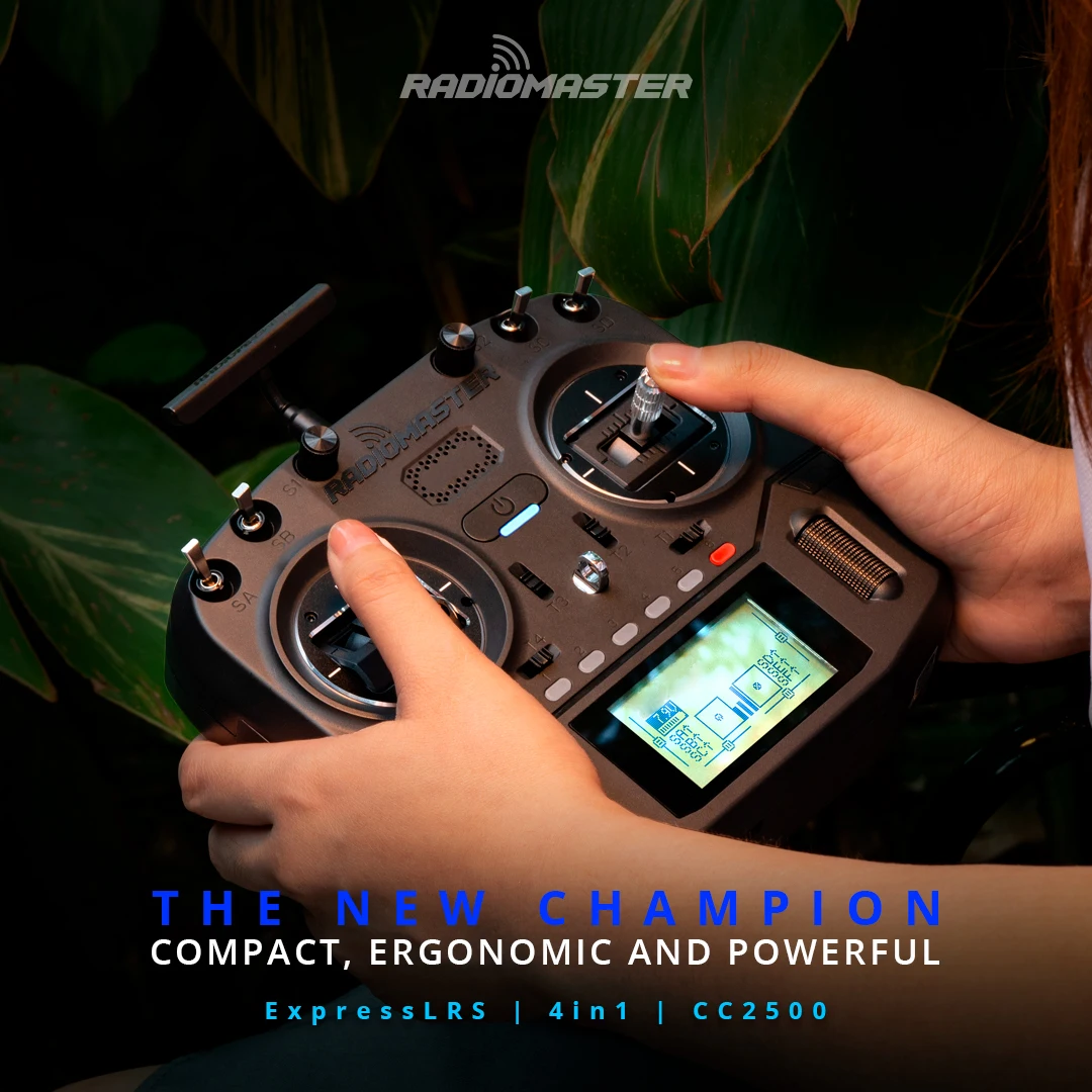 RadioMaster Boxer Radio Control ELRS FCC Mode 2 Remote Controller 16ch Hall Gimbals Transmitter Support EDGETX