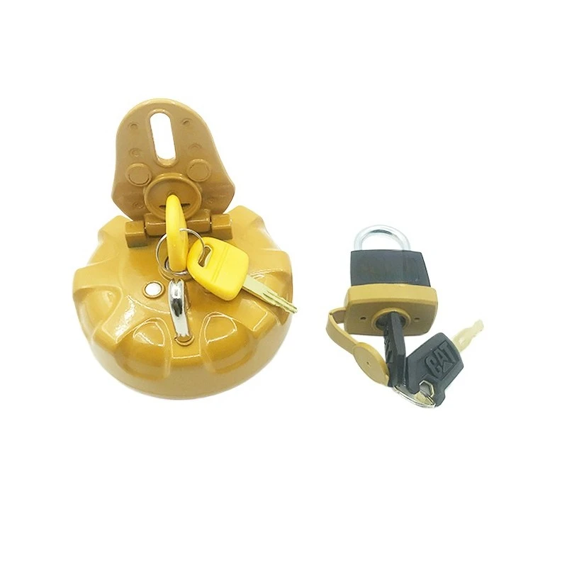 

For Caterpillar CAT E200B 312v1 120B 330 320v2 70B Dual anti-theft diesel tank cover excavator accessories