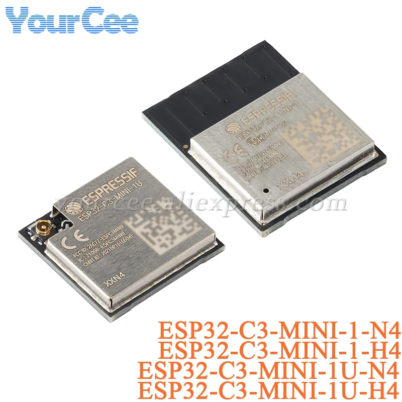 ESP32 ESP32-C3-MINI-1U ESP32-C3-MINI-1 WiFi Wireless Module 3-3.6V ESP32-C3-MINI-1U-N4 ESP32-C3-MINI-1-N4