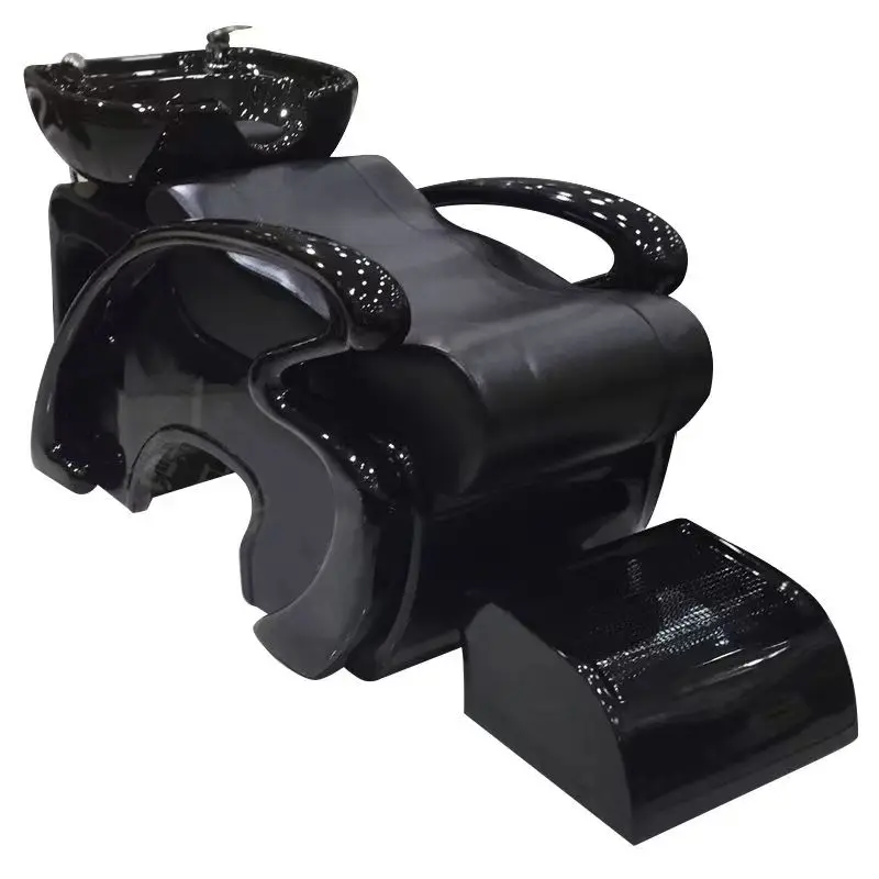 

!@！@Factory Direct Sales of Modern Light Luxury Furniture Salon Beauty Fiberglass Shampoo Basin and Hair Salon Chair Shampoo Cha