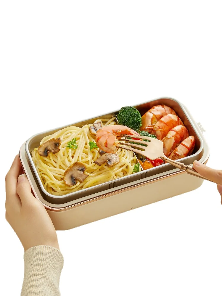 

YY Heating Insulation Steaming Rice Box Self-Heating Bento Box Office Worker Fabulous Dishes Heating up Appliance