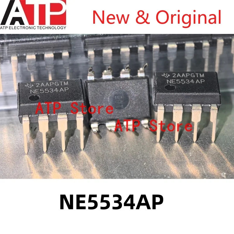 

10PCS NE5534AP DIP-8 NE5534A Original inventory of integrated chip IC