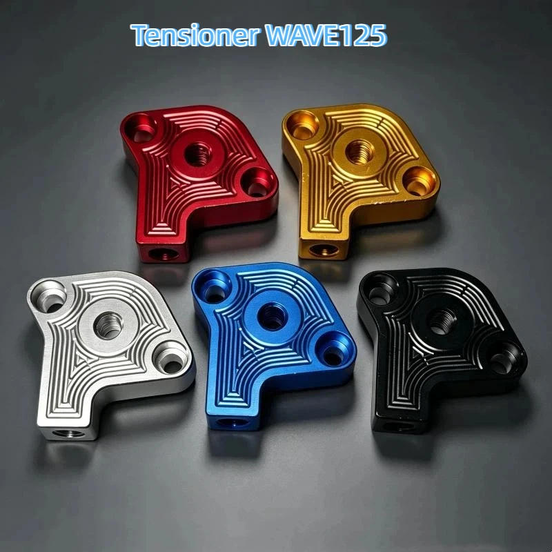 CNC Machined Aluminum Timing Chain Tensioner Accurate Timing Control Stable for WAVE125 Motorcycle Performance Tuning