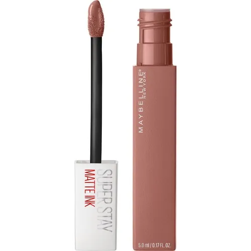 Maybelline New York Super Stay Matte Ink Liquid Matte ลิปสติก-65 Seductress - Nude นานถึง16ชั่วโมง * ความงามทำความสะอาด