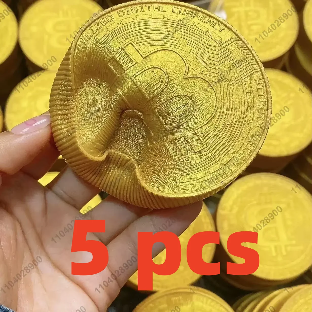 الذهب بيتكوين ضغط اللعب بطيئة الارتفاع اسفنجي لعبة بيتكوين عملة انتعاش بطيء ضغط لعبة مكافحة الإجهاد الإصدار اليد الاسترخاء لعبة هدية