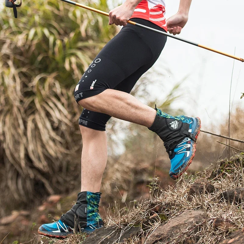 AONIJIE-Unisex High Running Trail Polainas, Protetora Sandproof Sapato Cobre para Triatlo, Maratona, Caminhadas, Reflexivo, Ao Ar Livre, E941