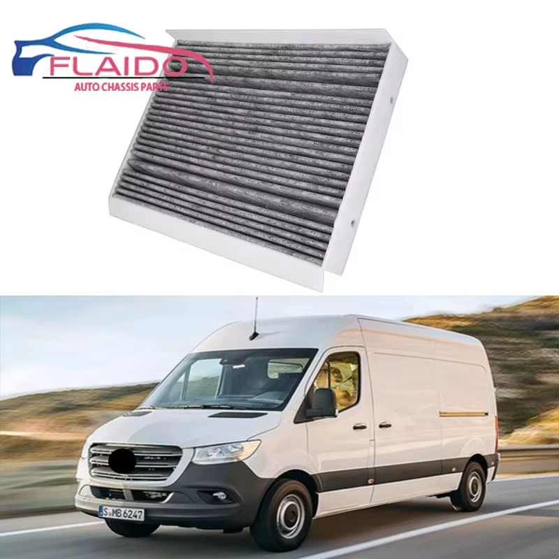 

FLAIDO Interior Filter Activated Carbin Filter For 2019-2022 Mercedes-Benz Sprinter 1500 2500 3500 3500XD A4478300000 9108301100